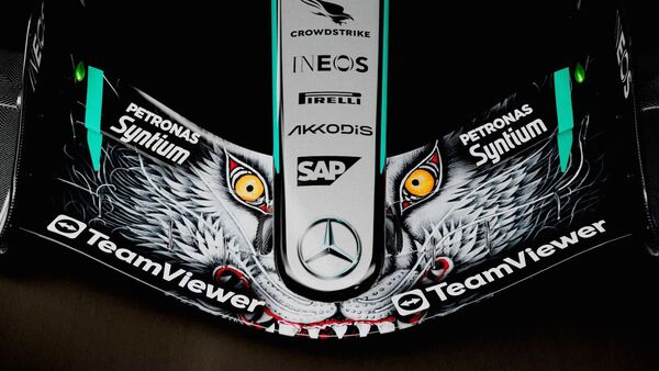 Mercedes AMG Petronas F1 Wolf livery
