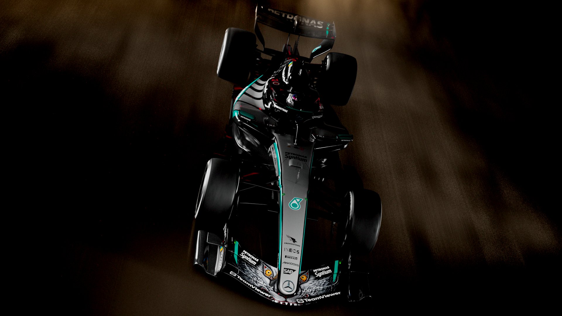 Mercedes-AMG F1 Wolf livery