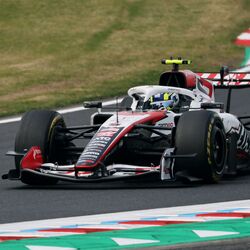 Haas' Oliver Bearman during the 2026 Japanese Grand Prix at the Suzuka circuit 