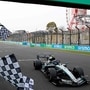 Kimi Antonelli leads the field at Suzuka on his way to a second consecutive Formula 1 victory. (AFP)