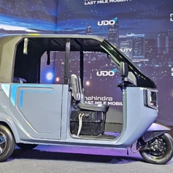 Mahindra Udo electric three-wheeler launched in India at ₹3.58 lakh