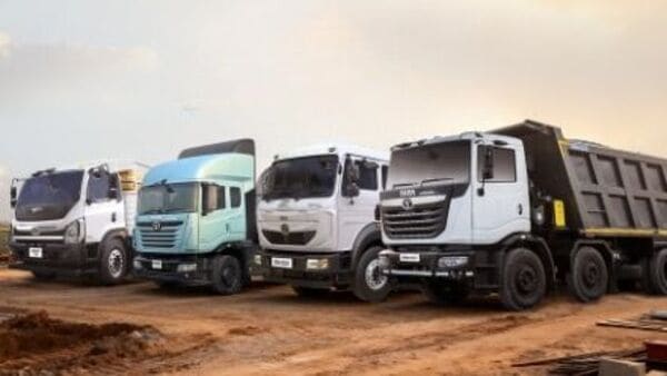 For FY26, total CV sales reached 4,28,329 units, marking a 14% rise, alongside a 59% increase in electric vehicle sales.