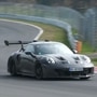 Porsche 911 GT3RS spotted testing on the Nurburgring, reportedly sporting a turbocharger. (Carspymedia/YouTube)