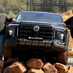 MG Majestor was earlier unveiled in India and bookings were opened for a token amount of ₹41,000