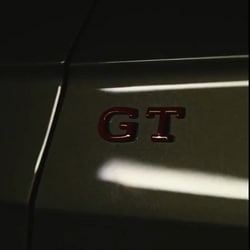Volkswagen Taigun GT teaser reveals a new red badge.