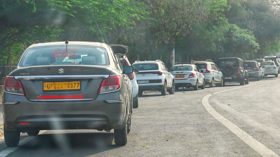 Cars parked