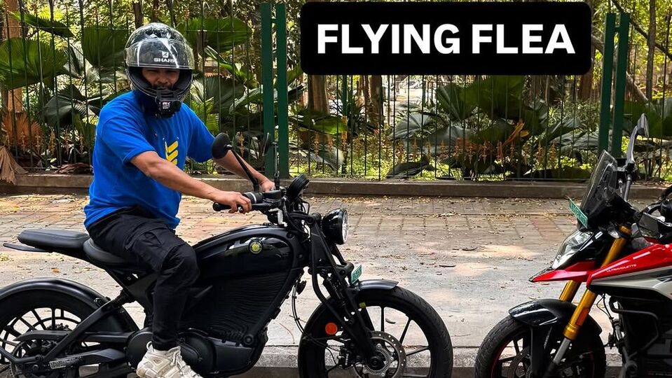 Ultraviolette CEO rides Royal Enfield Flying Flea C6