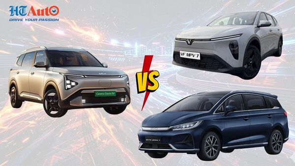 VinFast VF MPV 7 Vs Kia Carens EV Vs BYD eMAX 7
