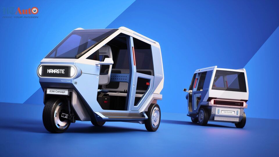hyundai TVS three wheeler