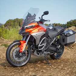 Ducati Multistrada V4 Rally now supports factory-level customisation with expanded design and component options.