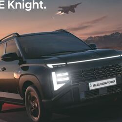 The Hyundai Venue Knight Edition only gets cosmetic upgrades over the standard model.