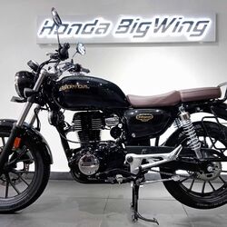 Honda H'ness CB350 is quite a popular model that is sold from Big Wing dealerships.