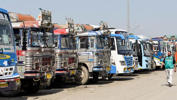 trucks and buses