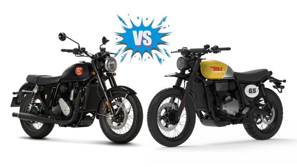 BSA Scrambler 650 vs BSA Gold Star 650