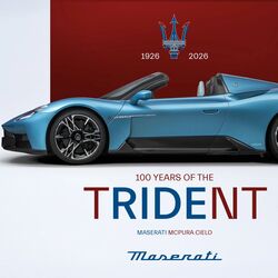 Maserati is marking 100 years of its Trident logo.