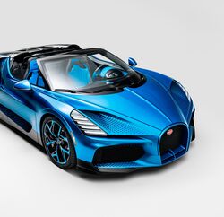 Bugatti W16 Mistral Fly Bug is part of a four-car series, including a customised Veyron Grand Sport Vitesse, Divo and Chiron