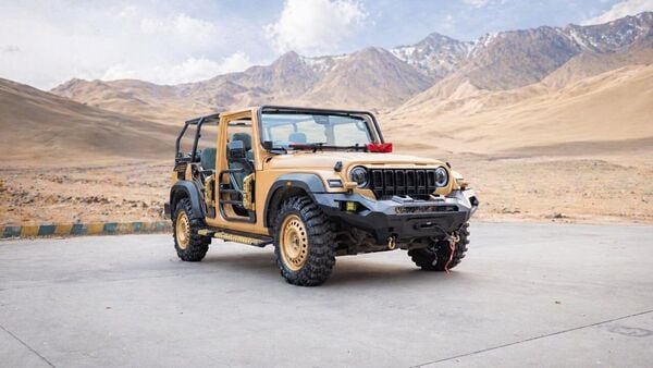 Anand Mahindra reveals Thar Roxx-Based ATV built for the Indian Army ...