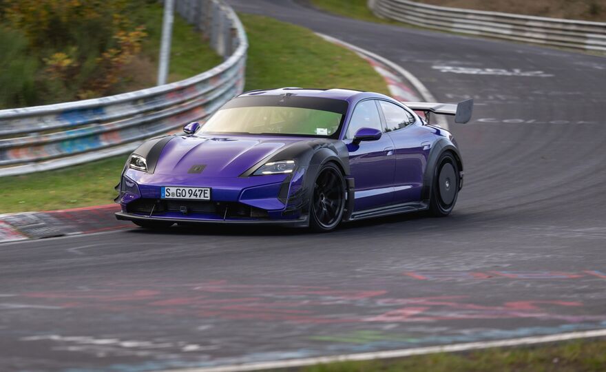 Porsche Taycan Turbo GT with Manthey Kit