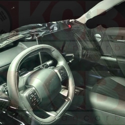 Spy shots of the 2027 Hyundai Tucson reveal a redesigned cabin with a 17-inch touchscreen.