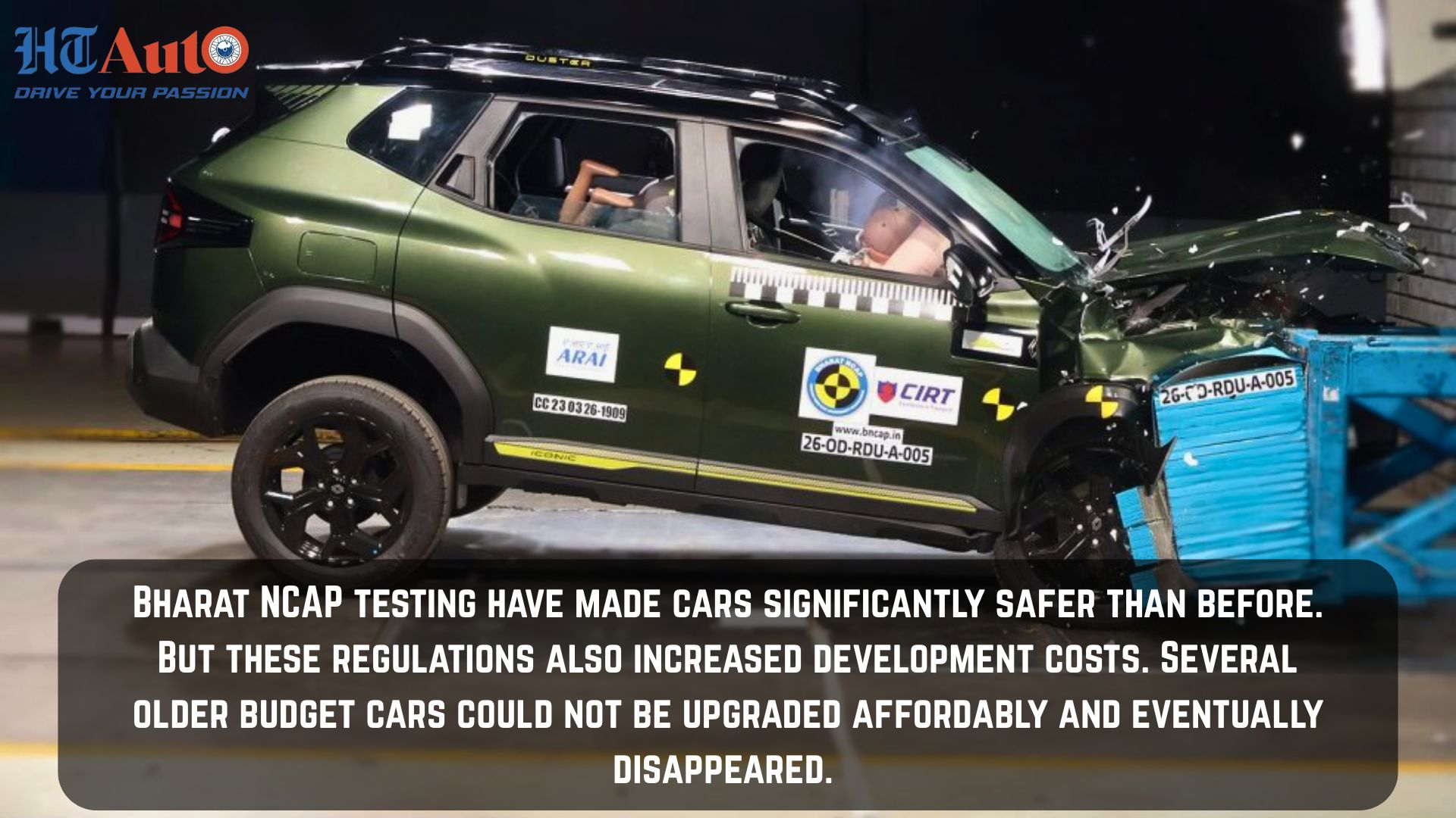 Renault Duster Crash Test