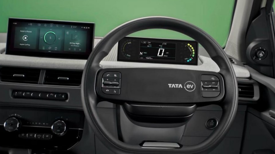Tata Tiago EV interior