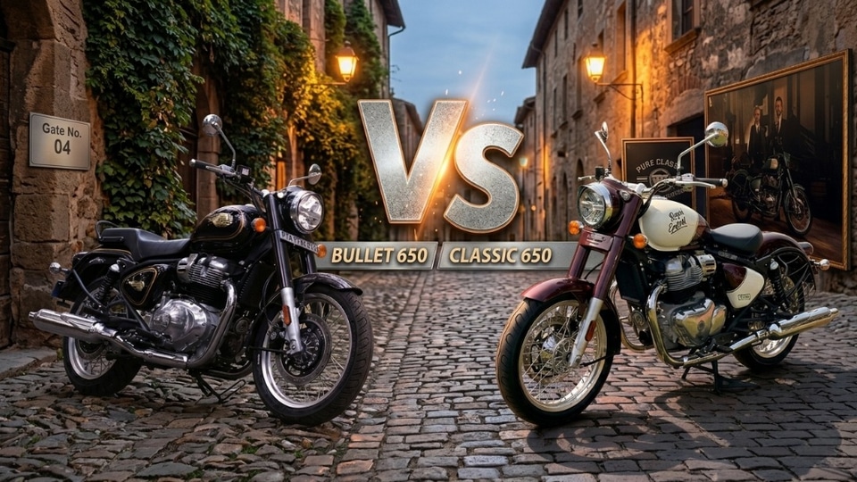 Royal Enfield Bullet 650 vs Classic 650