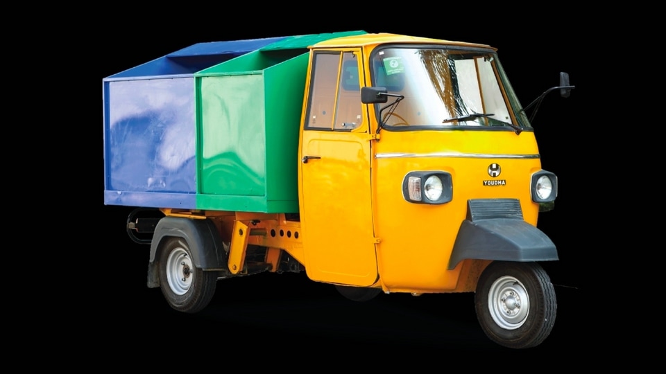 Youdha eectric garbage van
