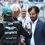 FIA president Mohammed Ben Sulayem has renewed calls for Formula 1 to return to V8 engines later this decade. (CHANDAN KHANNA /AFP)
