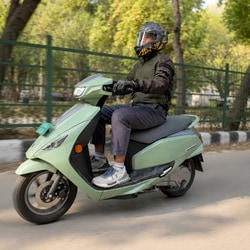 Suzuki eAccess uses an LFP battery pack and has a claimed range of 95 km. 