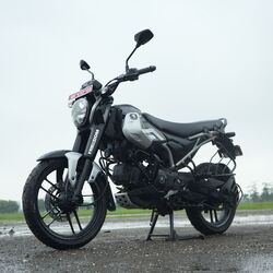 The Freedom 125 is the only motorcycle in the country that can run on CNG. 