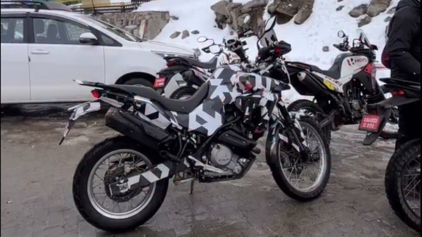 Hero XPulse 421 spotted testing in the mountains again, revealing more details