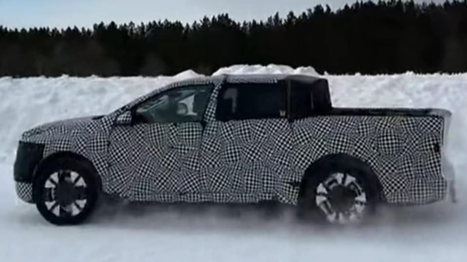 Ford upcoming truck spy shot