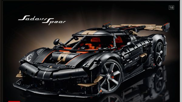 Koenigsegg Sadair's Spear LEGO