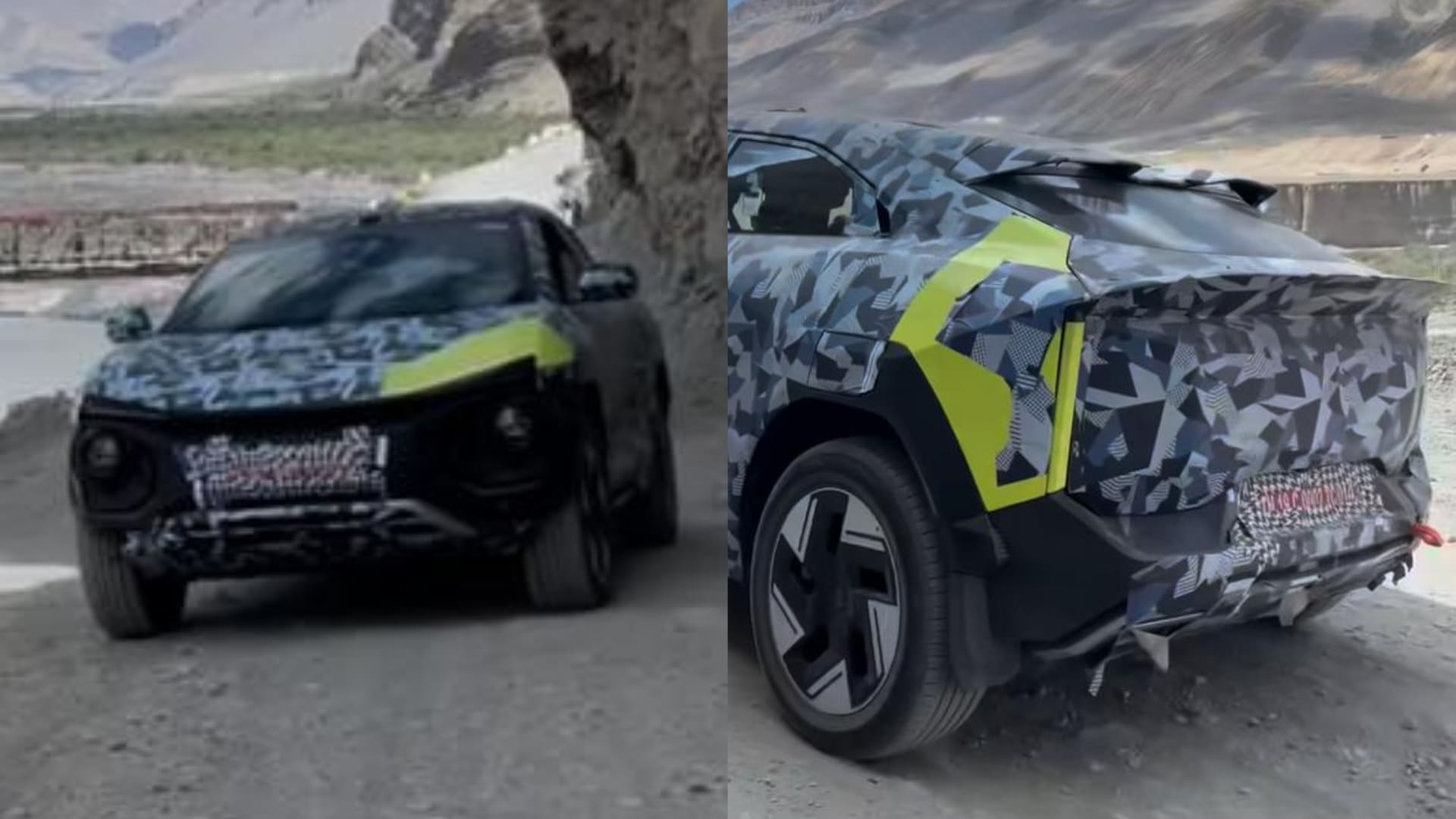 Mahindra BE Rall-E spotted