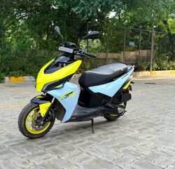 The TVS NTorq 150 gets a flashy appearance and performance to match.