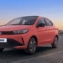 Tata Motors is working on the Tigor facelift, which is expected to share a host of similarities with the recently launched Tata Tiago facelift. (AI-generated image)