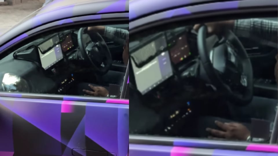 Honda 0 Alpha interior spied