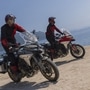 The new Ducati Multistrada V4 Rally is offered in Jade Green/Brushed Aluminum and Ducati Red.