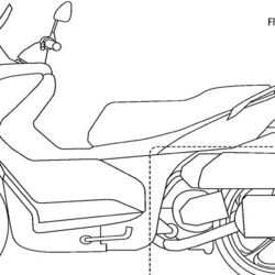 Yamaha is actively working on a hybrid maxi-scooter with a dual electric motor, addressing the need for future powertrains with cleaner technology.