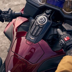 The motorcycle riders can now check a wide range of information like weather, elevation, terrain, fuel stations, and alternate scenic routes.