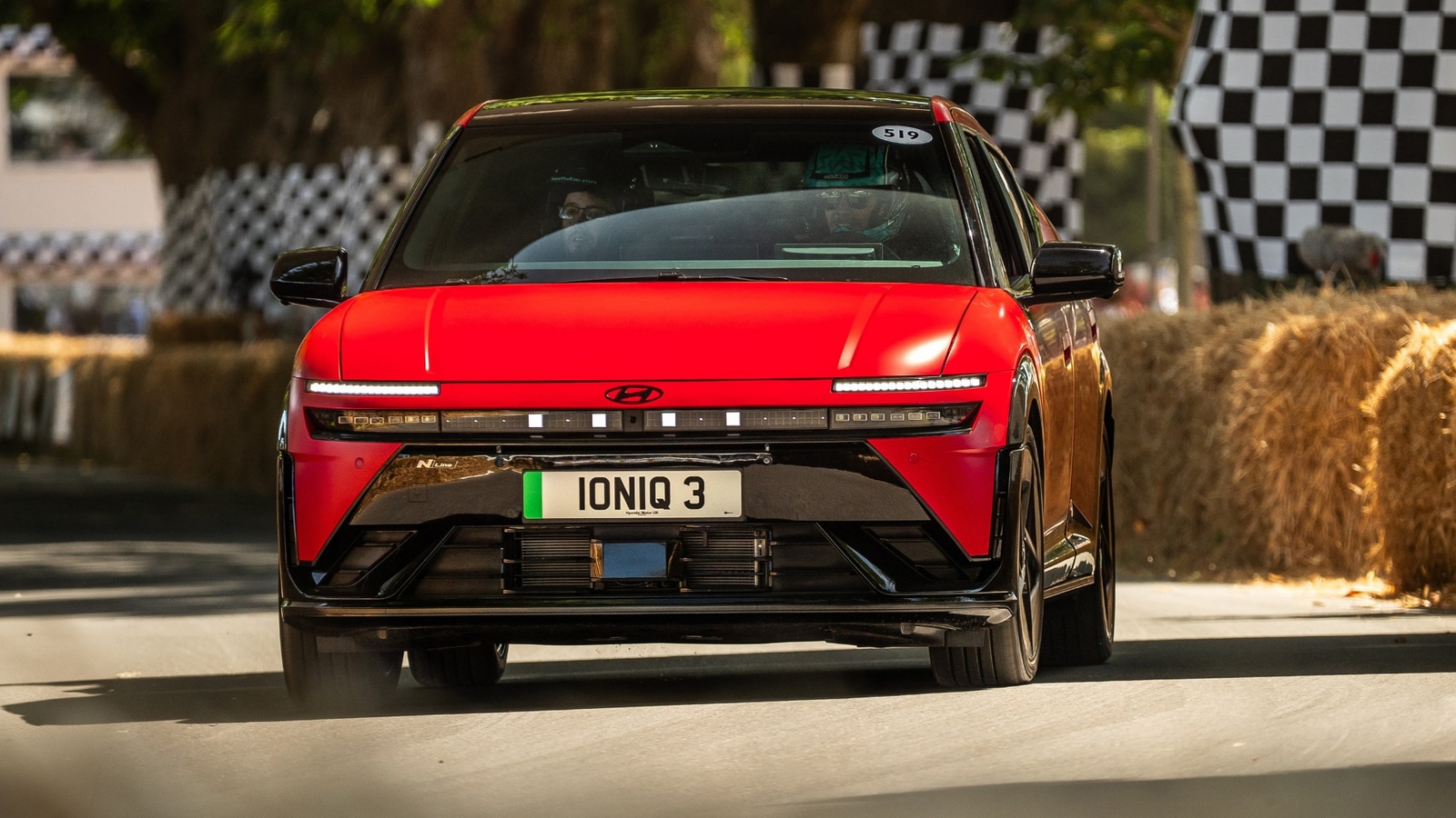 Hyundai Ioniq 3 electric hatchback unveiled at Goodwood Festival of Speed
