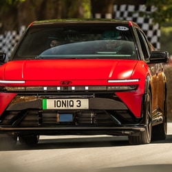 Hyundai Ioniq 3 electric hatchback unveiled at Goodwood Festival of Speed