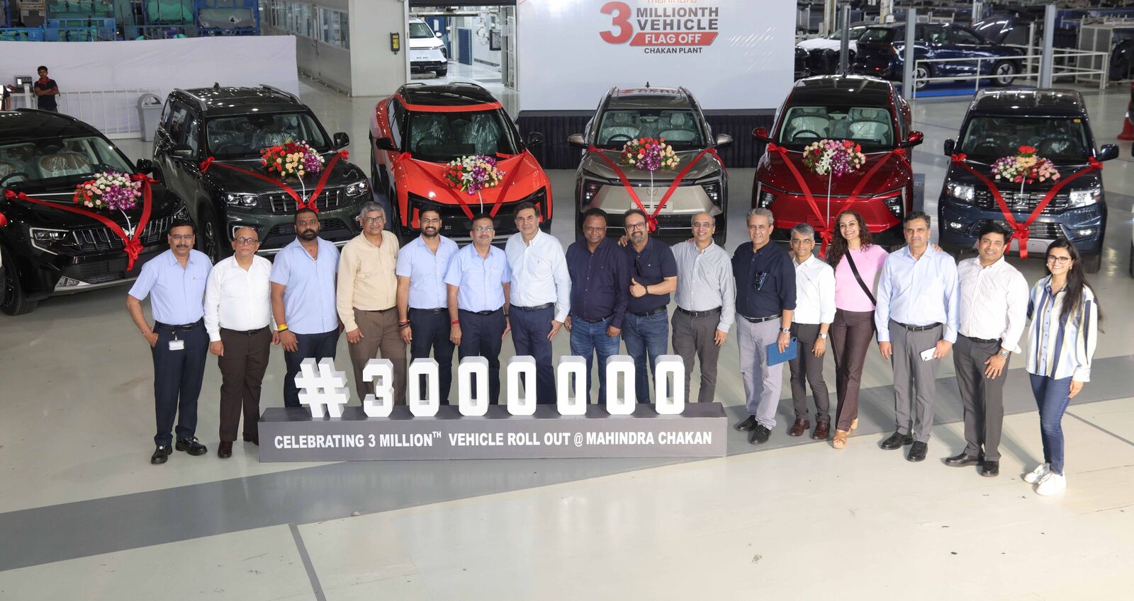 Mahindra's Chakan plant crosses 30 lakh production milestone with BE6