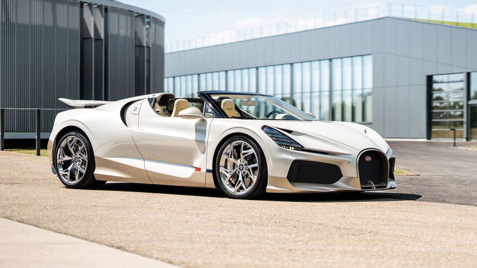 bugatti w16 mistral