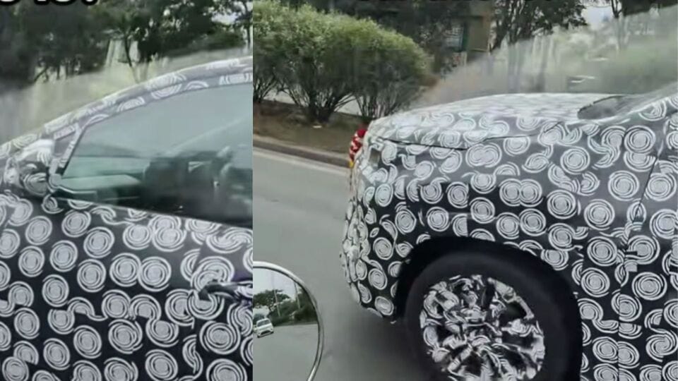 Toyota Innova Hycross spotted 