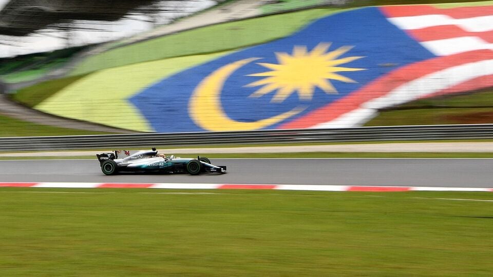 Sepang F1 Mercedes