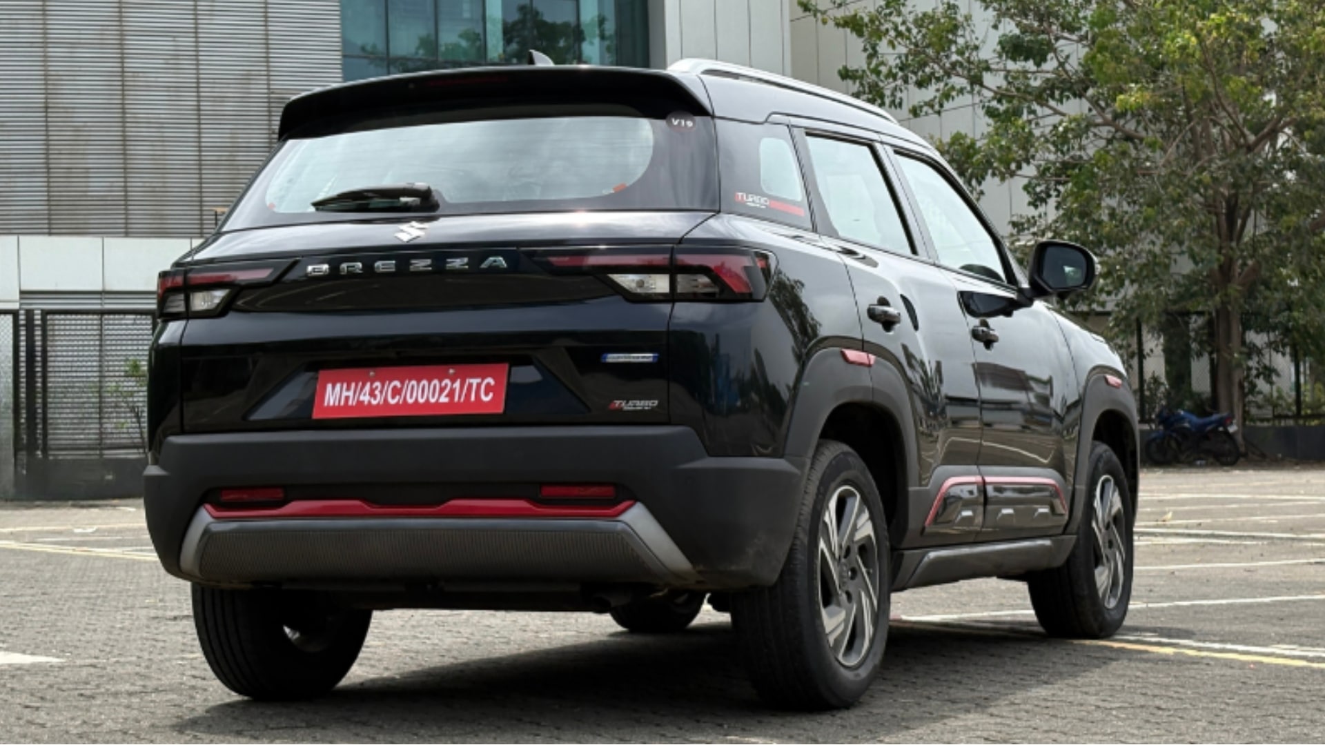 Maruti Suzuki Brezza facelift rear