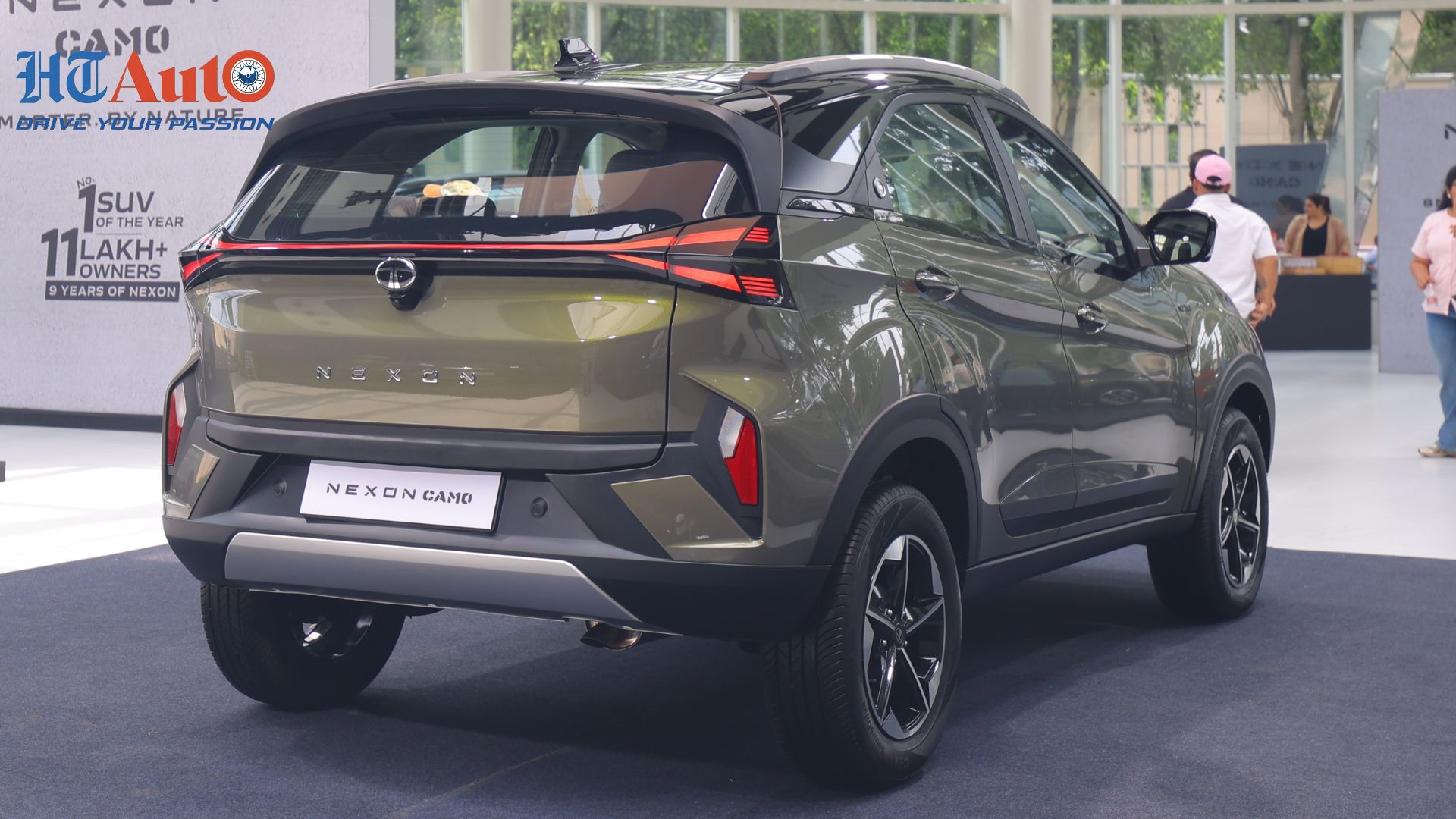 Tata Nexon Camo rear profile