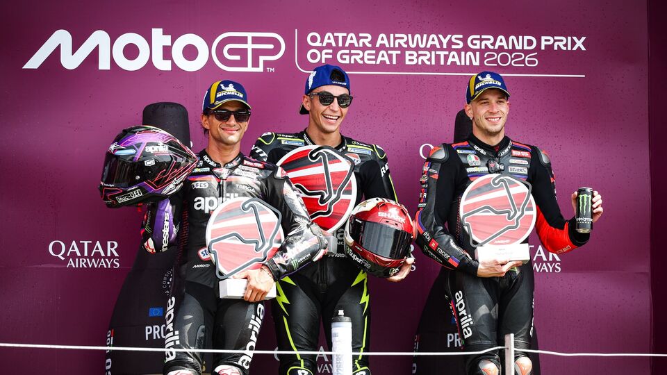 British GP podium 