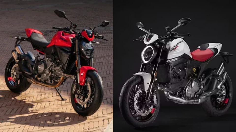 Ducati Monster new vs old